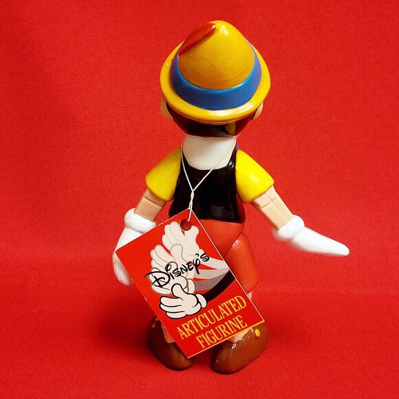 Vintage Disney Articulated Pinocchio Figure Tag - Picture 4 of 14